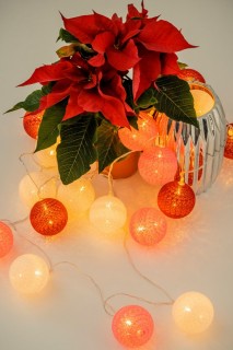 KULE LED COTTON BALLS 20 SZT.