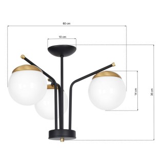 Lampa sufitowa CARINA 3xE14