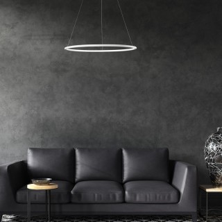 LAMPA WISZĄCA ORION WHITE 22W LED Barwa ciepła 3000K