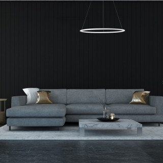 LAMPA WISZĄCA ORION WHITE 22W LED Barwa ciepła 3000K