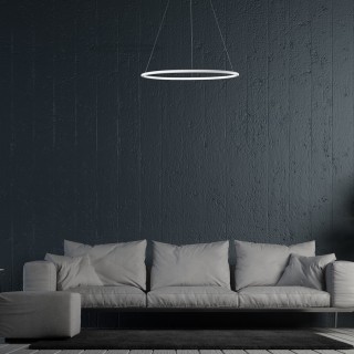 LAMPA WISZĄCA ORION WHITE 22W LED Barwa ciepła 3000K