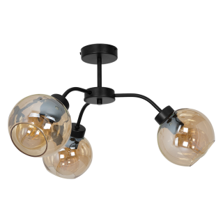 Lampa sufitowa SOFIA AMBER 3xE27
