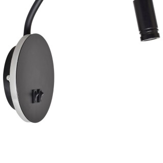 Kinkiet BASE 8W+2W BLACK