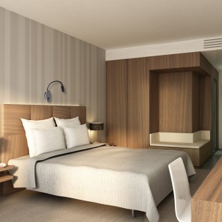 Kinkiet BASE 8W+2W BLACK