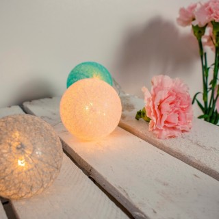 KULE LED COTTON BALLS 20 SZT.
