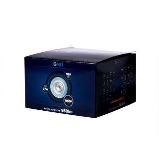 ŻARÓWKA AR111 10W GU10 Barwa ciepła 3000K Czarna