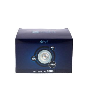 Front opakowania żarówki AR111 10W GU10 4000K marki Eko-Light