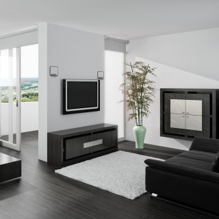 KINKIET NIX BLACK 13W LED Barwa ciepła 3000K