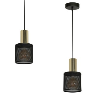 Lampa Wisząca ARES GOLD 1xE27