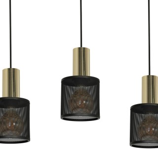 Lampa Wisząca ARES GOLD 3xE27
