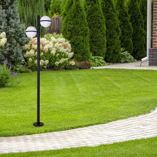 Lampa ogrodowa stojąca CIRCULO 2xE27