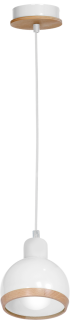 Lampa wisząca OVAL WHITE 1xE27
