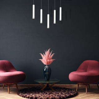 LAMPA WISZĄCA ALBA 5X5W LED