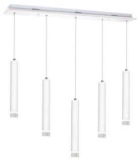 LAMPA WISZĄCA ALBA 5X5W LED