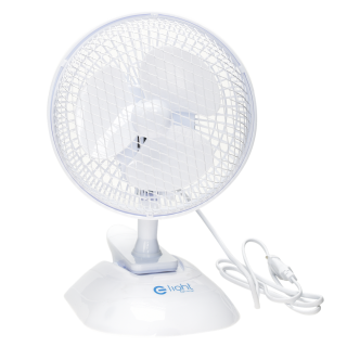 WENTYLATOR STOŁOWY EKO-LIGHT 6'' 2in1 BIAŁY