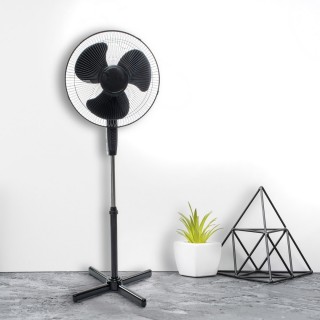 WENTYLATOR STOJĄCY EKO-LIGHT 16'' CZARNY