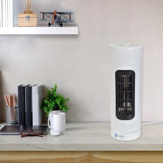 Wentylator stołowy EKO-LIGHT 14" Tower Biały