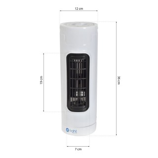 Wentylator stołowy EKO-LIGHT 14" Tower Biały
