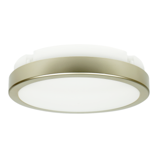 PLAFON LED 18W ZŁOTY IP65 Barwa ciepła 3000K