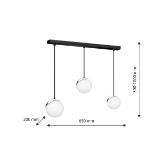 Lampa wisząca SFERA 3xE14