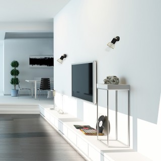 Kinkiet DANTE GOLD/BLACK 1x mini GU10