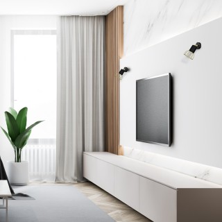 Kinkiet DANTE GOLD/BLACK 1x mini GU10