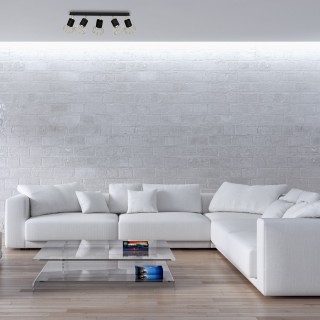 Lampa sufitowa DANTE GOLD/BLACK 5x mini GU10