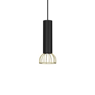 Lampa wisząca DANTE GOLD/BLACK 1x mini GU10