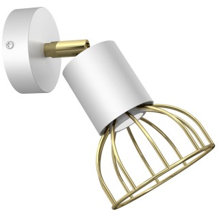 Kinkiet DANTE GOLD/WHITE 1x mini GU10