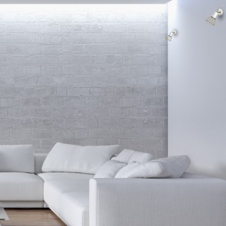 Kinkiet DANTE GOLD/WHITE 1x mini GU10