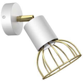 Kinkiet DANTE GOLD/WHITE 1x mini GU10