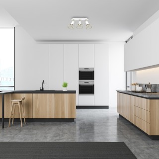 Lampa sufitowa DANTE GOLD/WHITE 3x mini GU10