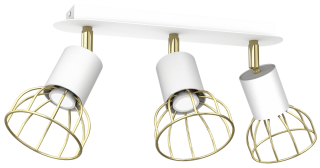 Lampa sufitowa DANTE GOLD/WHITE 3x mini GU10