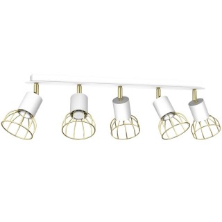 Lampa sufitowa DANTE GOLD/WHITE 5x mini GU10
