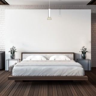 Lampa wisząca DANTE GOLD/WHITE 1x mini GU10