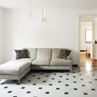 Lampa wisząca DANTE GOLD/WHITE 1x mini GU10