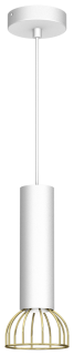 Lampa wisząca DANTE GOLD/WHITE 1x mini GU10