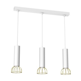Lampa wisząca DANTE GOLD/WHITE 3x mini GU10