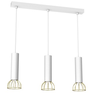 Lampa wisząca DANTE GOLD/WHITE 3x mini GU10