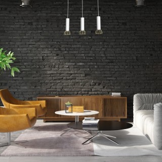 Lampa wisząca DANTE GOLD/WHITE 3x mini GU10