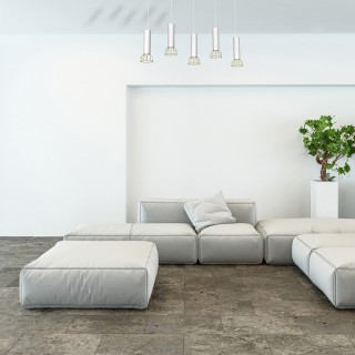 Lampa wisząca DANTE GOLD/WHITE 5x mini GU10