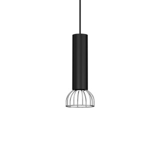 Lampa Wisząca DANTE SILVER/BLACK 1x mini GU10