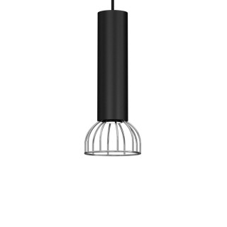 Lampa Wisząca DANTE SILVER/BLACK 1x mini GU10