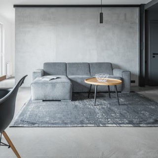 Lampa Wisząca DANTE SILVER/BLACK 1x mini GU10