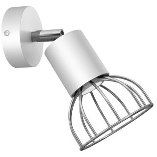 Kinkiet DANTE SILVER 1x mini GU10