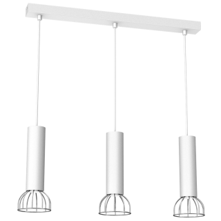 Lampa wisząca DANTE SILVER 3x mini GU10