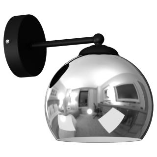 Kinkiet TORO BLACK / GOLD 1xE27