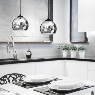 Lampa wisząca TORO BLACK / GOLD 1xE27