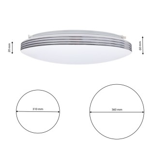 Plafon SIENA 30W LED Ø350 mm