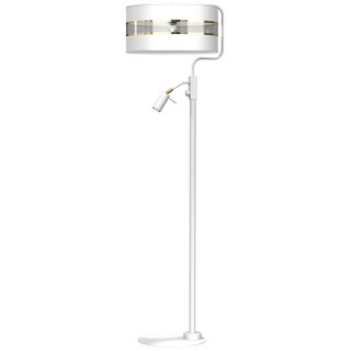 Lampa Podłogowa ULTIMO WHITE 1xE27 + 1xmini GU10